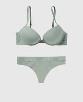 Smooth Cotton Push Up Bra