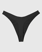 No Show Invisible High Leg Thong Panty