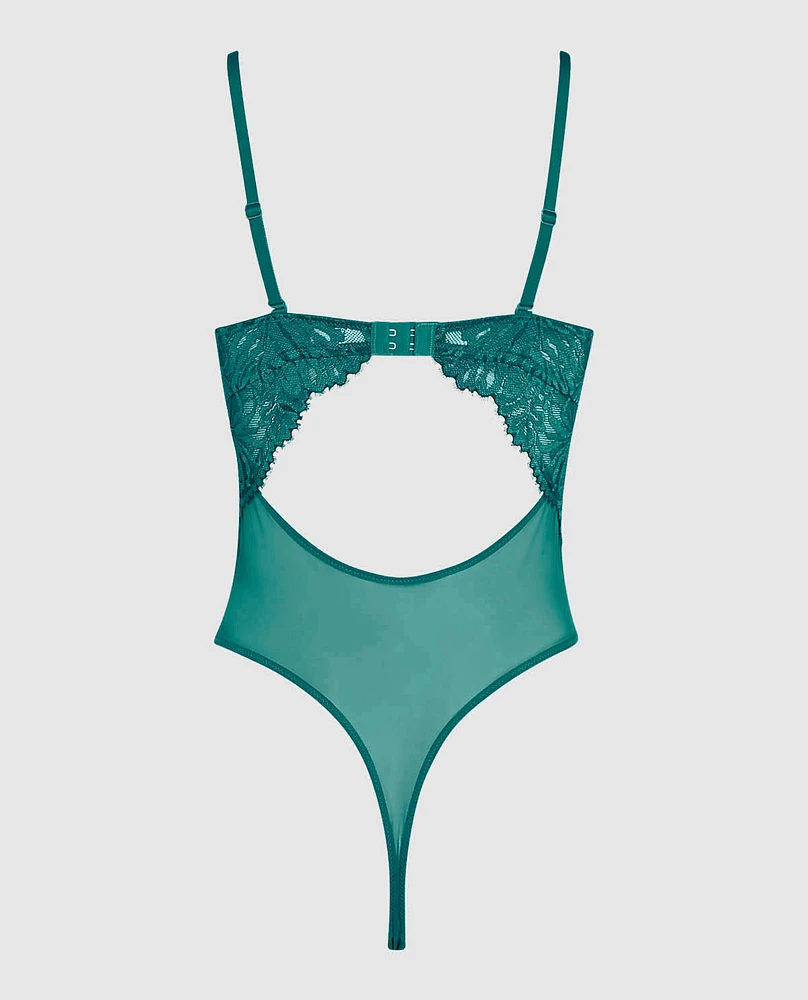 Strapless Lace Bodysuit