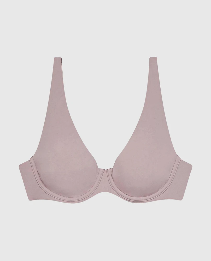 Smooth Unlined Microfiber Bra