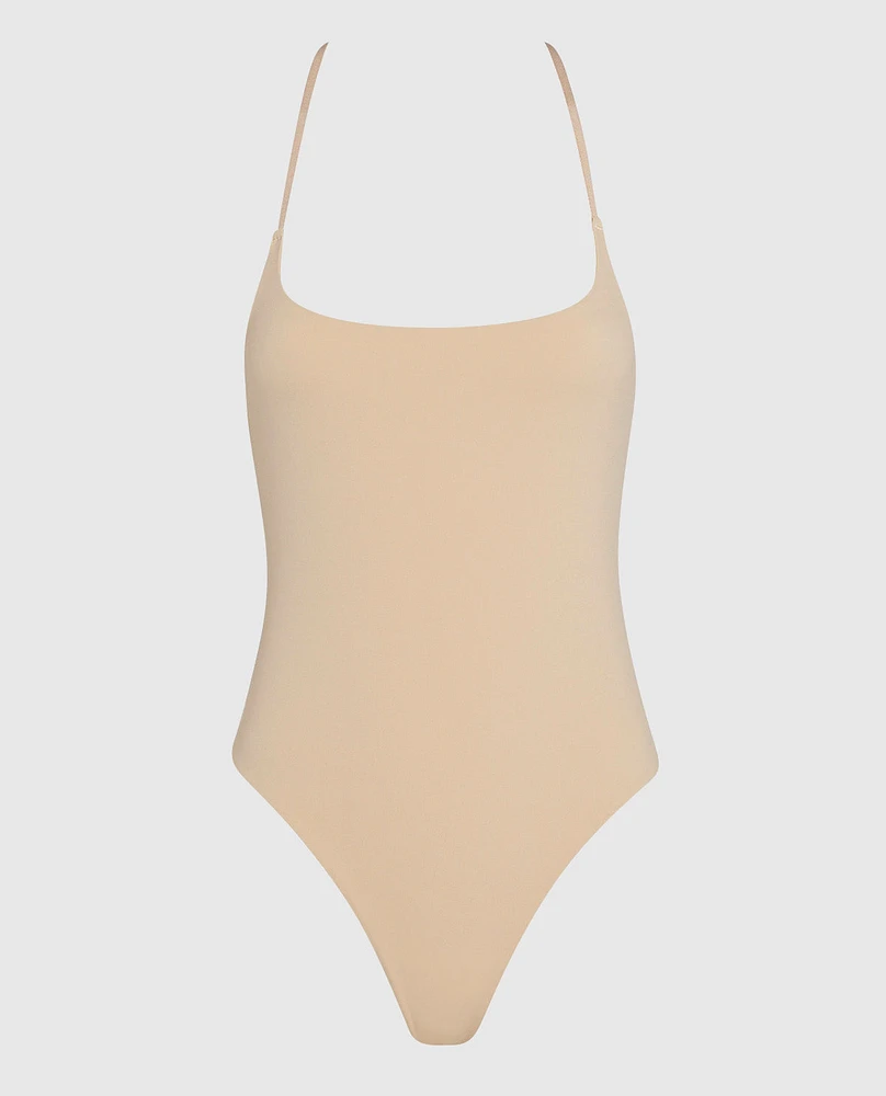 Smooth Unlined Microfiber Bodysuit