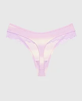 High Leg Modal Thong Panty