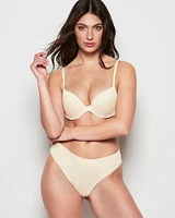 Comfort Thong Panty Oatmeal Heather