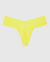 Tanga avec taille en V