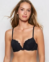 Push Up Bra with Allover Lace