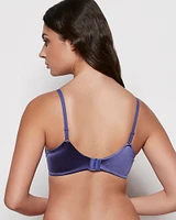 Soutien-gorge demi-buste légèrement aube bleutée