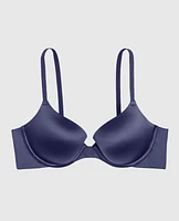 Soutien-gorge demi-buste légèrement aube bleutée