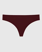 Ultrasoft Modal Thong Panty in Red Wine