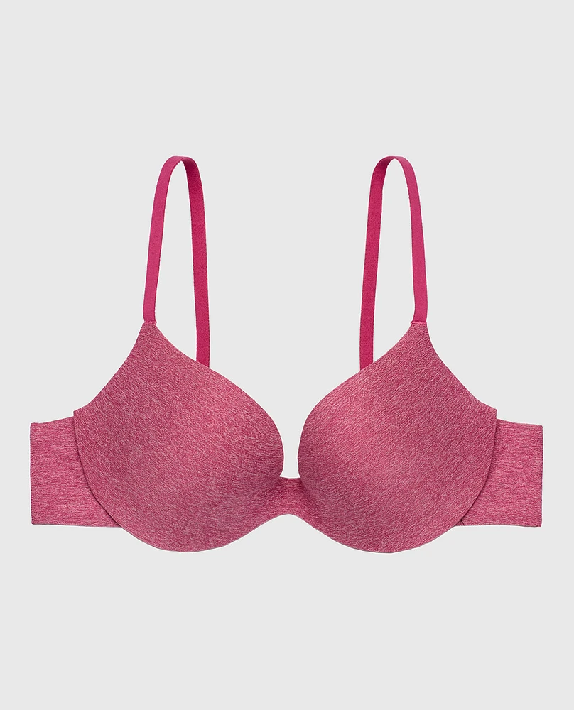 Smooth Comfort Push Up Bra Electric Rouge