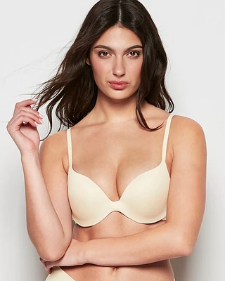 Smooth Comfort Push Up Bra Oatmeal Heather