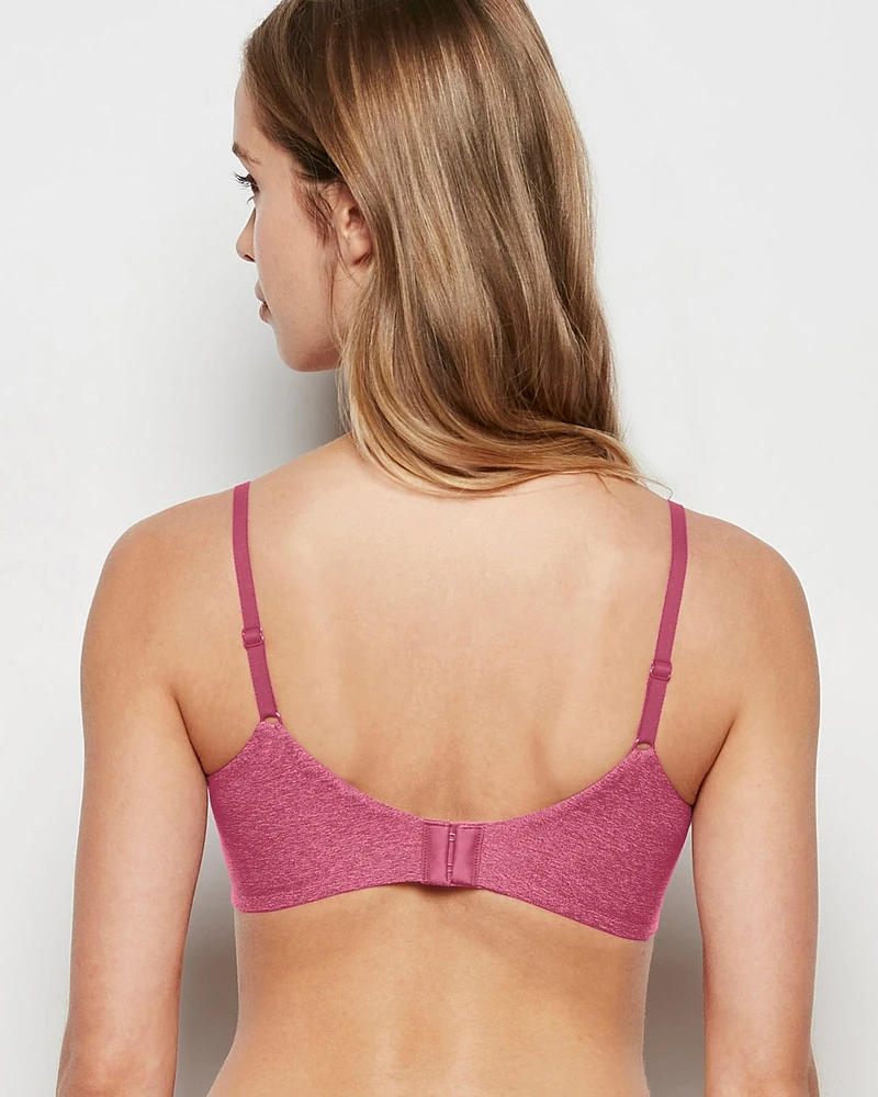 Comfort Lightly Lined Demi Bra Electric Rouge