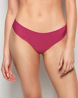 No Show Thong Panty Electric Rouge