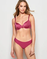No Show Thong Panty Electric Rouge