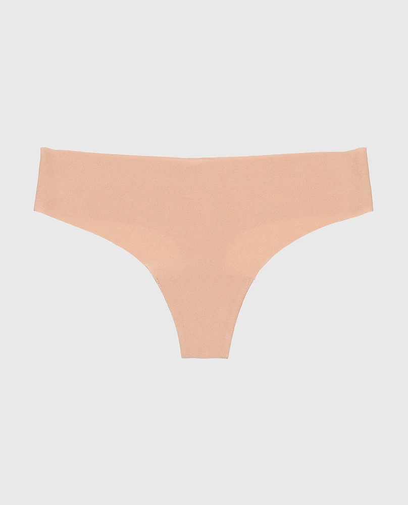 No Show Thong Panty Evening Blush