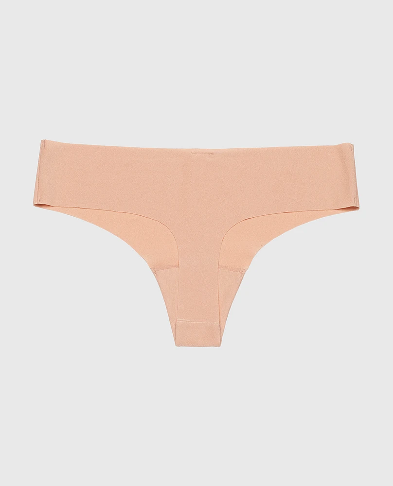 No Show Thong Panty Evening Blush