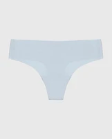 No Show Thong Panty Subdued Blue