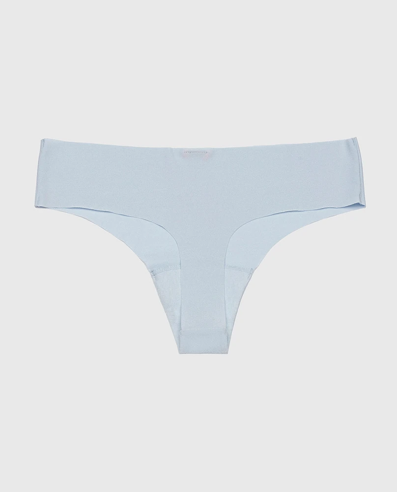 No Show Thong Panty Subdued Blue