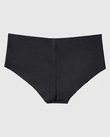 No Show Invisible Cheeky Panty Black