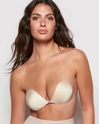 Lightly Lined Feather-Lite Backless Bra Rosetan
