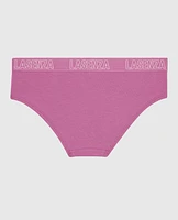 Smooth Hipster Panty with Logo Band