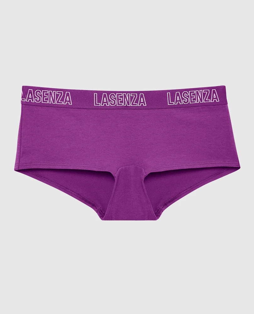 Boyshort Panty with Logo Band