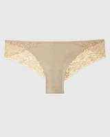 Cheeky Panty with Lace Trim