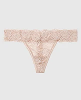 Lace Thong Panty
