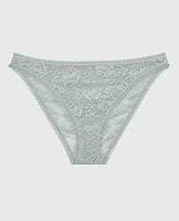 Bikini Panty with Picot Trim