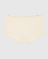 Culotte garçonne avec bordure à pois