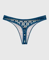 Remix Cotton Thong Panty