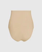 Culotte lissante taille haute havane