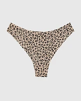 Culotte Cheeky à jambe échancrée invisible No Show