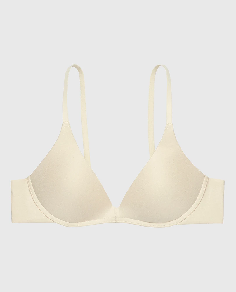 Wireless Light Lift Bra Oatmeal Heather