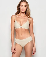 Wireless Light Lift Bra Oatmeal Heather