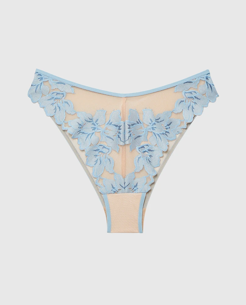 Lace High Leg Cheeky Panty