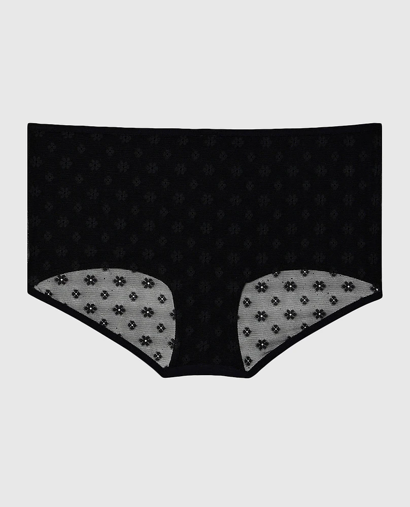 Mesh Boyshort Panty