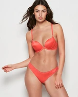 Thong Panty with Lace Trim Flare
