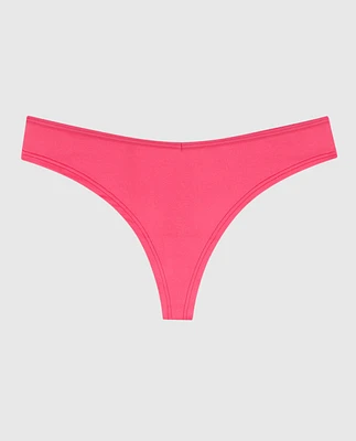 Lace Back Thong Panty