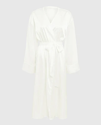Peignoir en satin