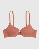 Lightly Lined Demi Bra Rosy Blush