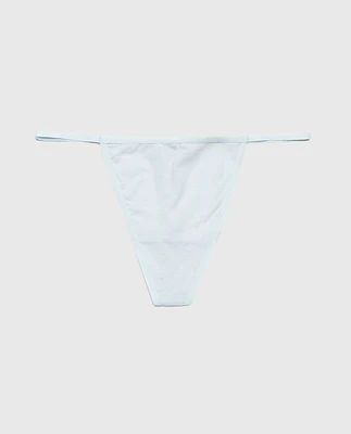 Ultrasoft G-String Panty Vista Blue