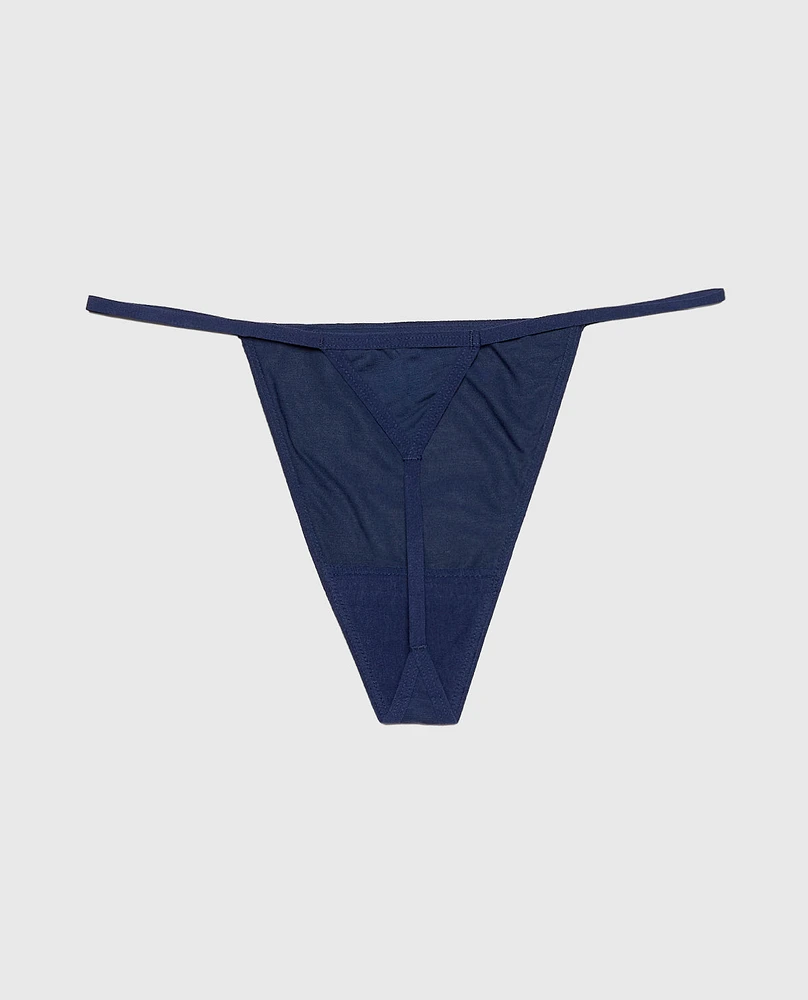 Ultrasoft G-String Panty Ocean Cavern