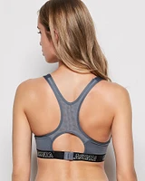 Soutien-gorge Sport pour entraînement d’intensité moyenne ciel orageux