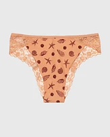 Cheeky Panty with Lace Trim She Sells Sea Shells