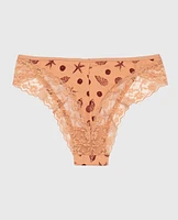 Cheeky Panty with Lace Trim She Sells Sea Shells