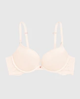 Push Up Bra with Lace Wing
