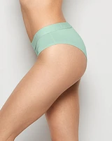 Hipster Panty with Logo Band Mist Green