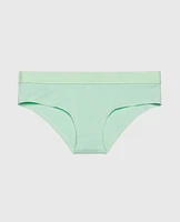 Hipster Panty with Logo Band Mist Green