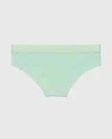 Hipster Panty with Logo Band Mist Green