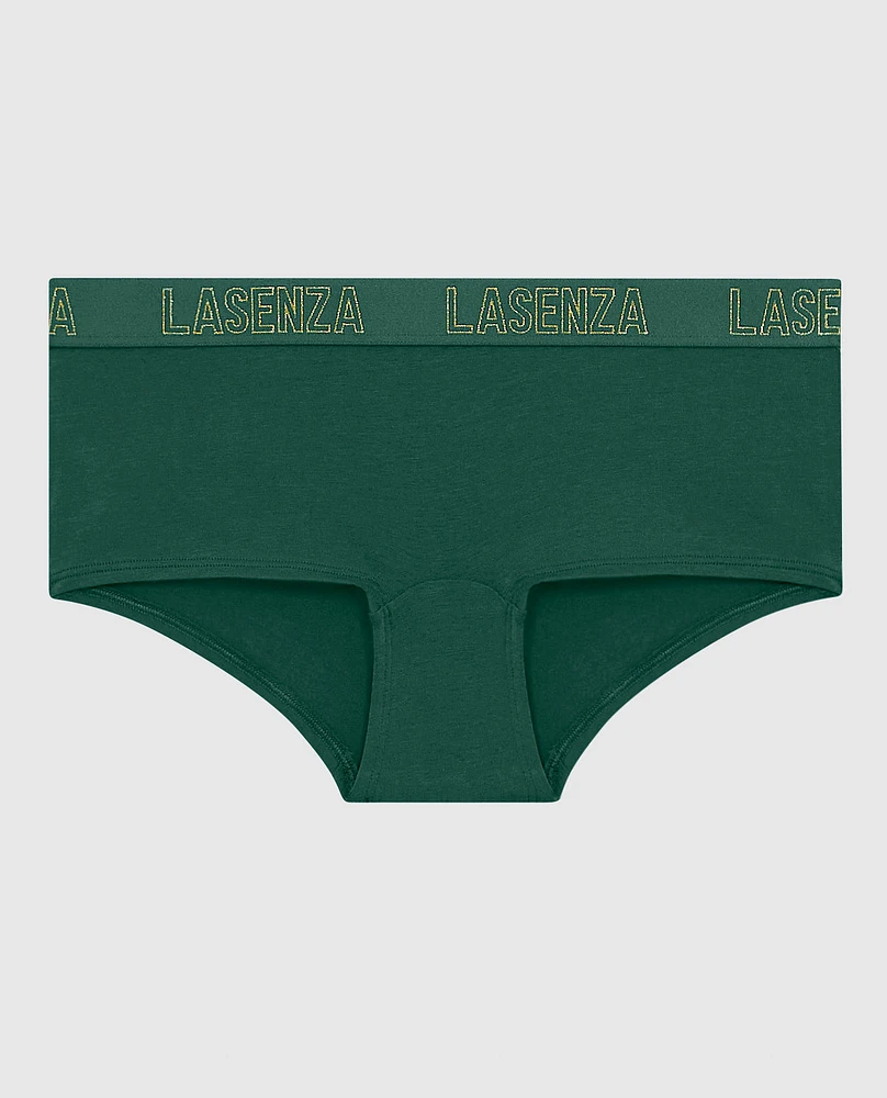 Culotte garçonne avec bande à logo